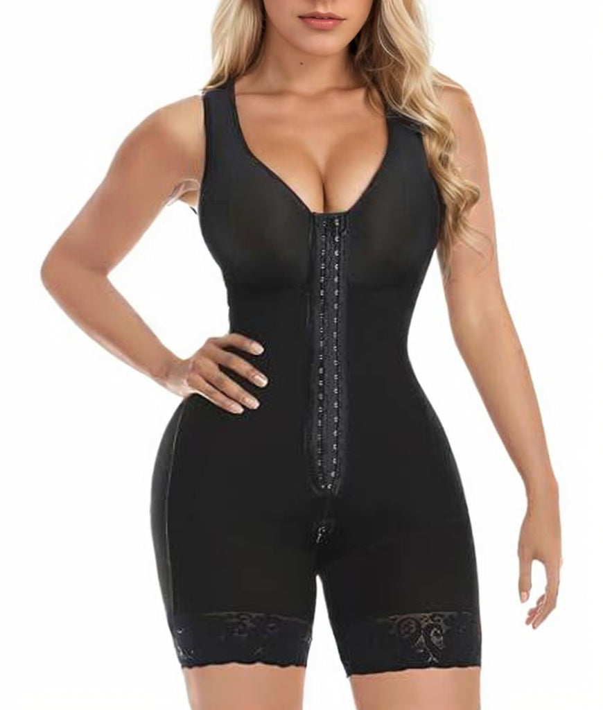 Moaveli LuxeCurve™ Full-Body Sculpting Shapewear – Natural Lift, Tummy Control & All-Day Comfort with Zipper Crotch 